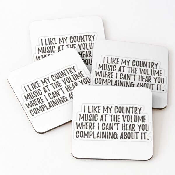Item preview, I Like Country Music designed and sold by SticksTooSlick.