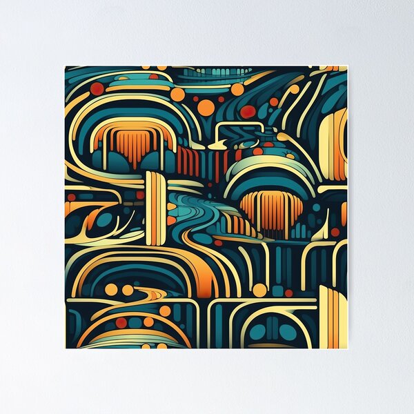 Item preview, Art Deco Geometry   designed and sold by Pedra Panda.
