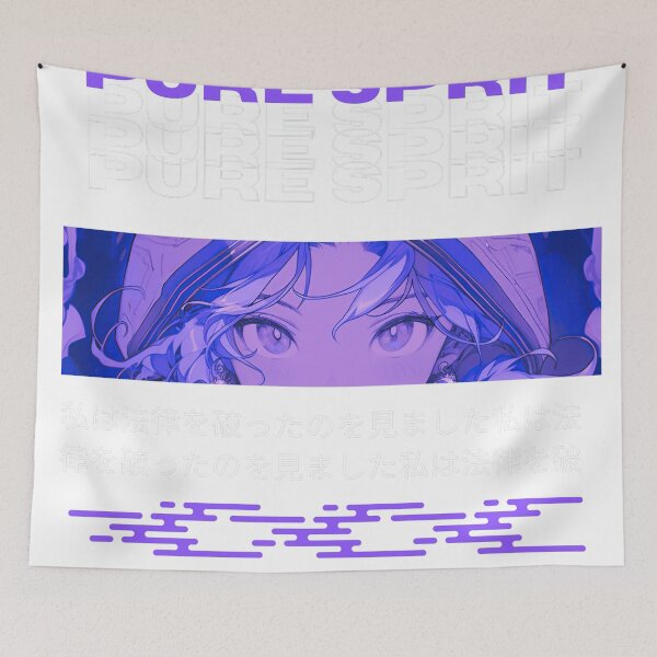 Item preview, anime girl with pure sprit designed and sold by karpuz-design.