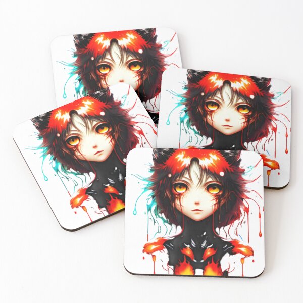 Item preview, Flame Feline Woman A1 designed and sold by WalaceCamargo.