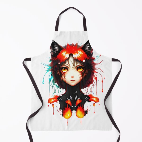 Item preview, Flame Feline Woman A1 designed and sold by WalaceCamargo.