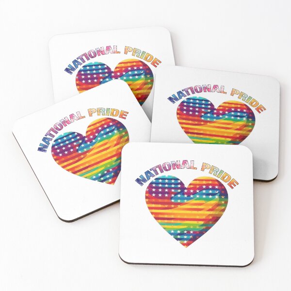 Item preview, National Pride Heart (Style 4) designed and sold by Madraisinface.