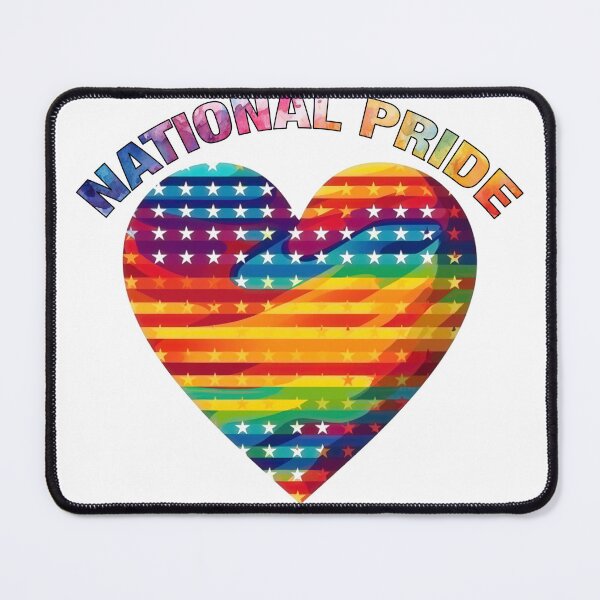 Item preview, National Pride Heart (Style 4) designed and sold by Madraisinface.