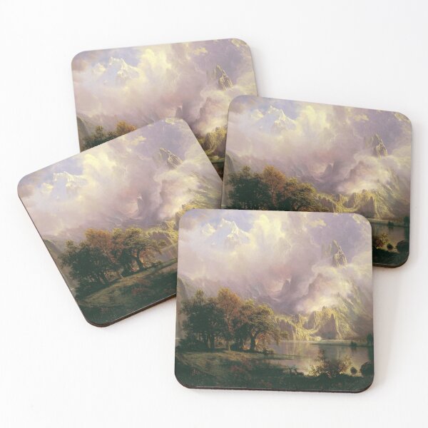 Item preview, Rocky Mountain Landscape - Albert Bierstadt 1870 designed and sold by warishellstore.