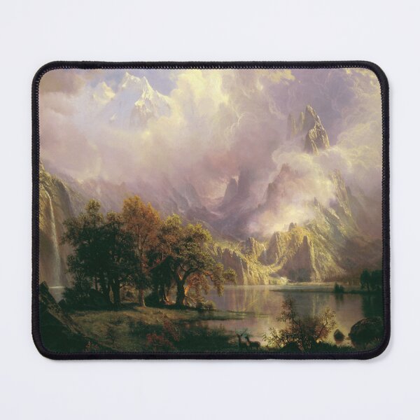 Item preview, Rocky Mountain Landscape - Albert Bierstadt 1870 designed and sold by warishellstore.