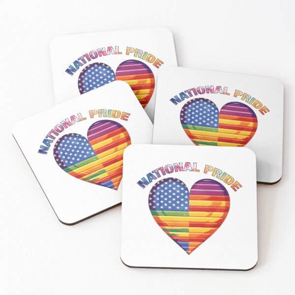 Item preview, National Pride Heart (Style 6) designed and sold by Madraisinface.