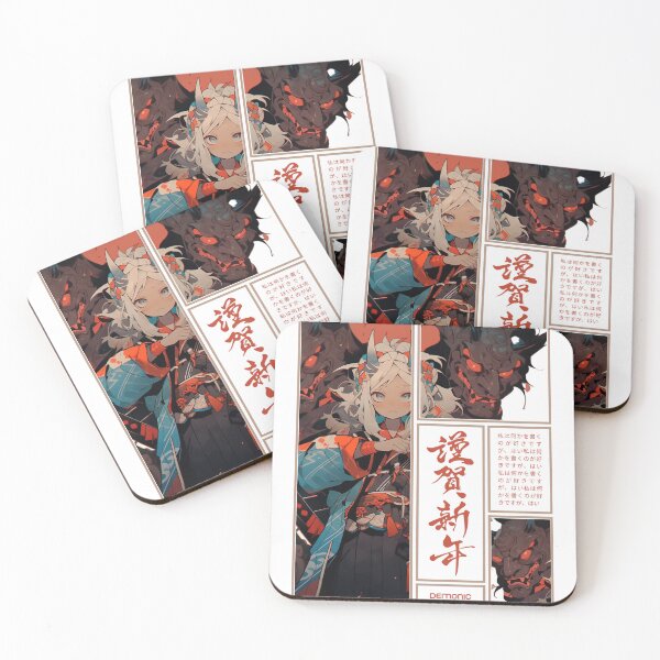 Item preview, demonic anime girl designed and sold by karpuz-design.