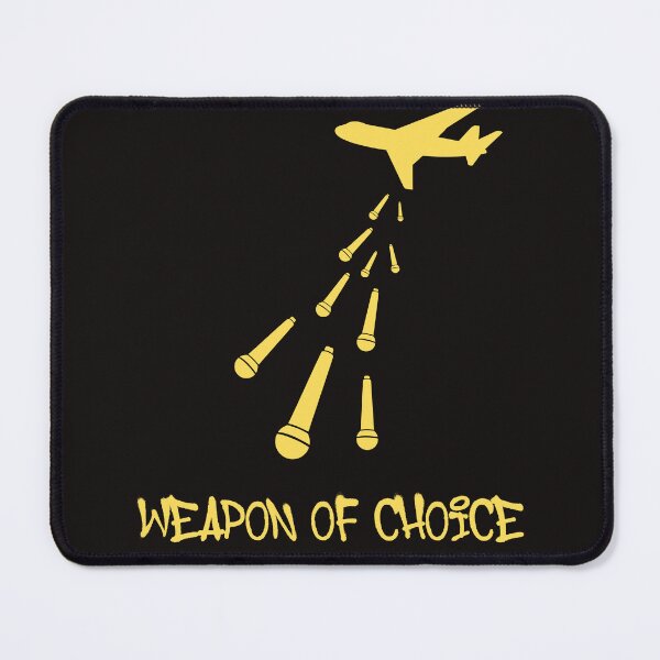 Item preview, Weapon Of Choice Microphone Airplane Music designed and sold by JacoBeatzShop.