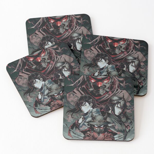 Item preview, Anime Samurai warriors   designed and sold by ByteyCreatives.