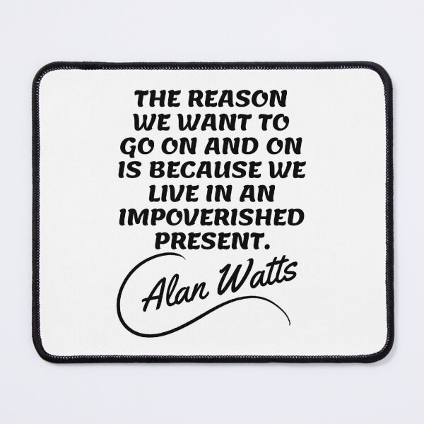 Item preview, Alan Watts Quotes - Reason designed and sold by Writer Quotes.