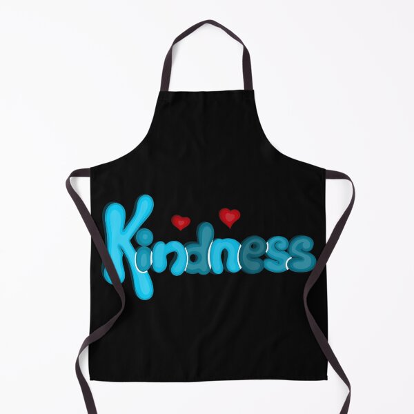 Item preview, Kindness Hand Drawn Blue Illustration With 2 Red Hearts designed and sold by Kill Tony Fan Designs.