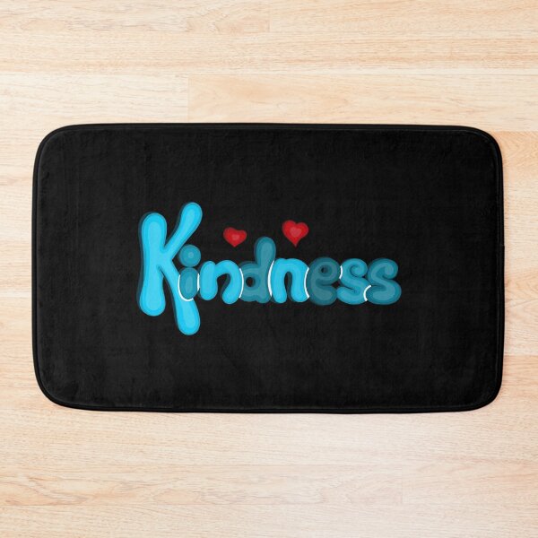Item preview, Kindness Hand Drawn Blue Illustration With 2 Red Hearts designed and sold by Kill Tony Fan Designs.