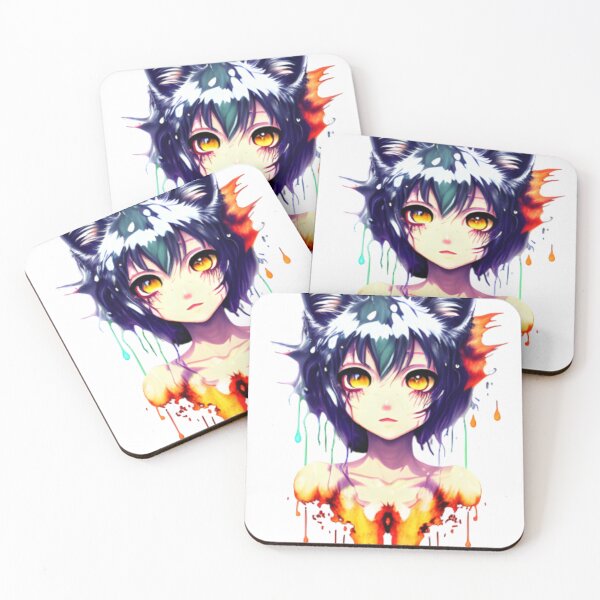 Item preview, Flame Feline Woman A2 designed and sold by WalaceCamargo.