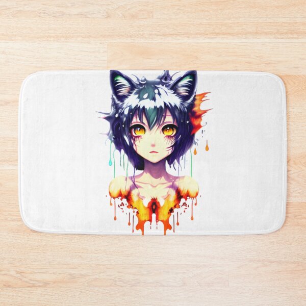 Item preview, Flame Feline Woman A2 designed and sold by WalaceCamargo.