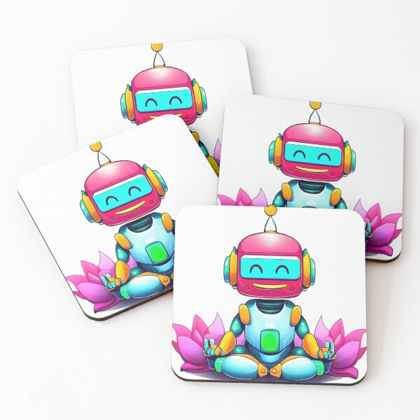 Item preview, Bots Love Yoga designed and sold by BotsLoveYou.