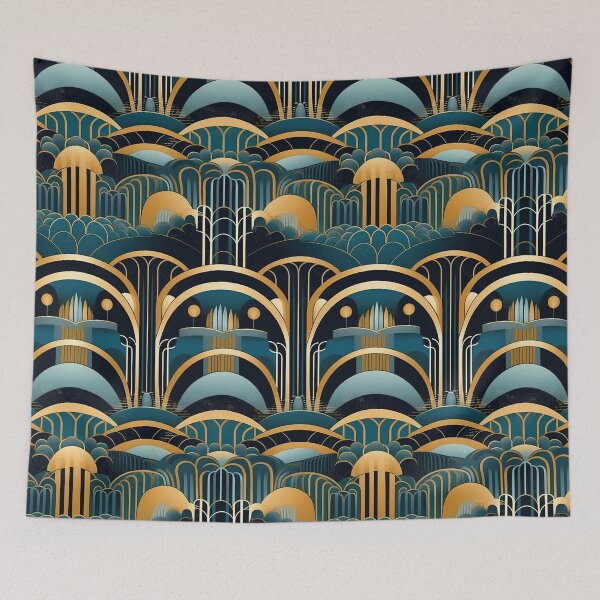 Item preview, Art Deco Geometry 5 designed and sold by Pedra Panda.