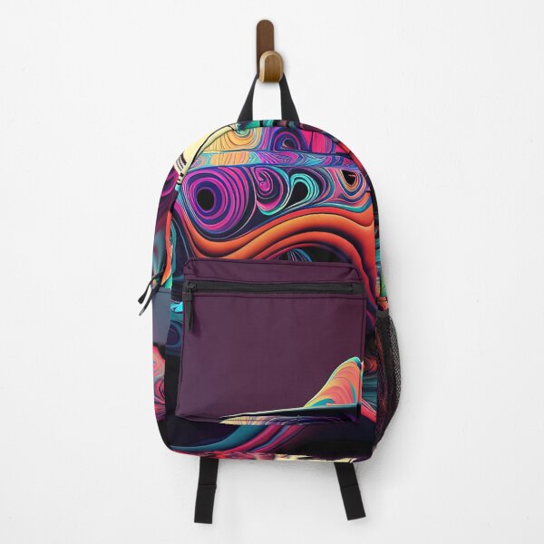 Item preview, Psychedelic World Car | Abstract Art designed and sold by Digital Mindscape.