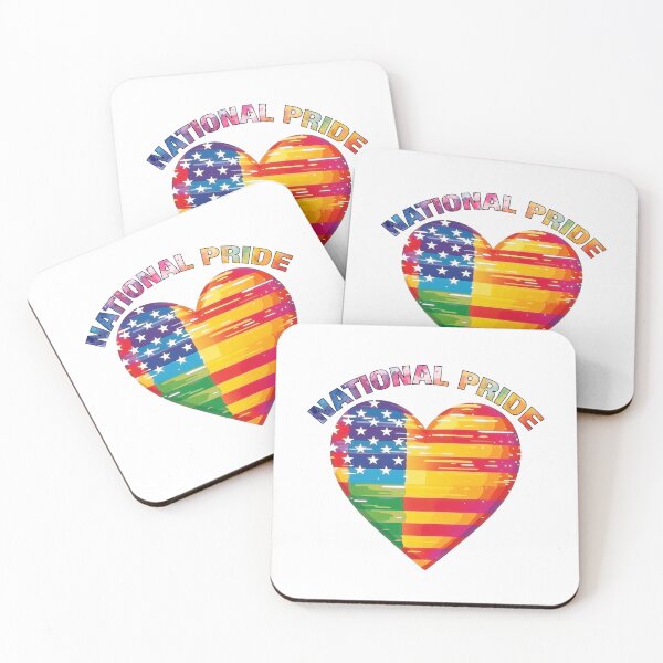 Item preview, National Pride Heart (Style 3) designed and sold by Madraisinface.