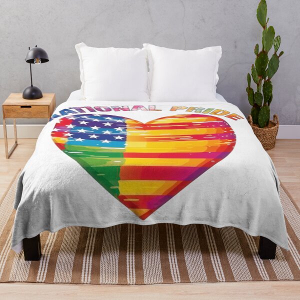 Item preview, National Pride Heart (Style 3) designed and sold by Madraisinface.