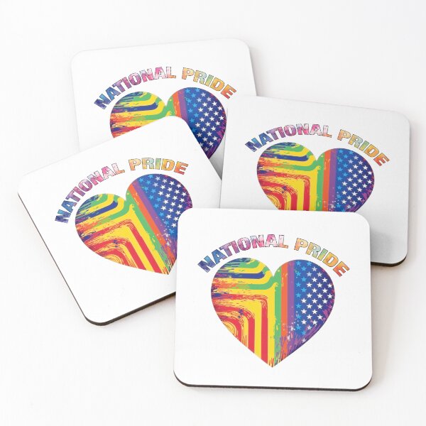 Item preview, National Pride Heart (Style 2) designed and sold by Madraisinface.