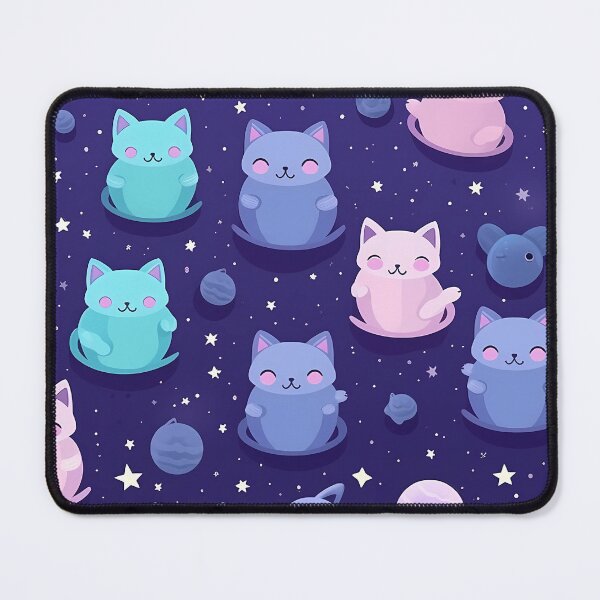 Item preview, Cute Kitties in Space designed and sold by Hashola Designs.