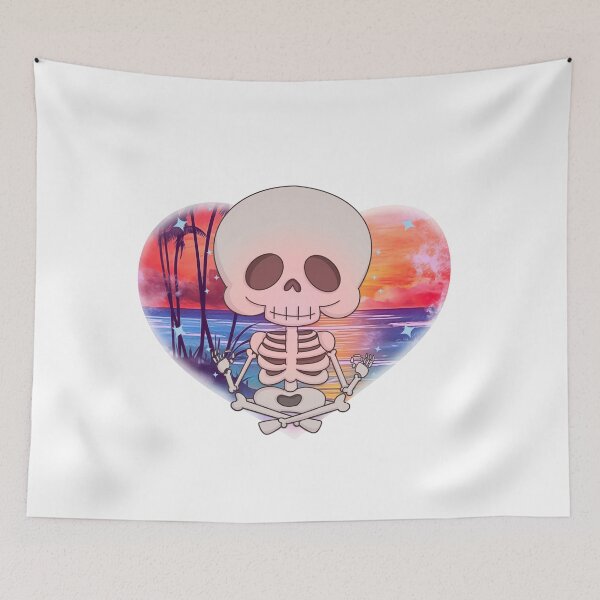 Item preview, Cute Skeleton Yoga designed and sold by Kacpi-Design.