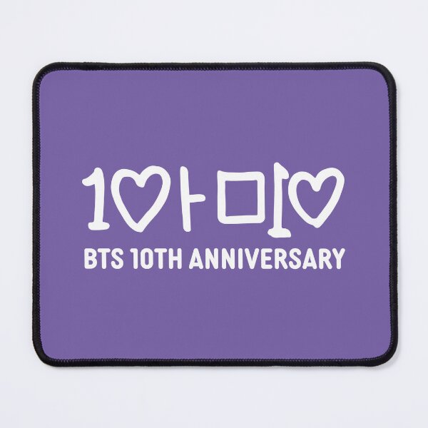 Item preview, BTS 10th Anniversary logo – ARMY 10 designed and sold by onastarrynight.