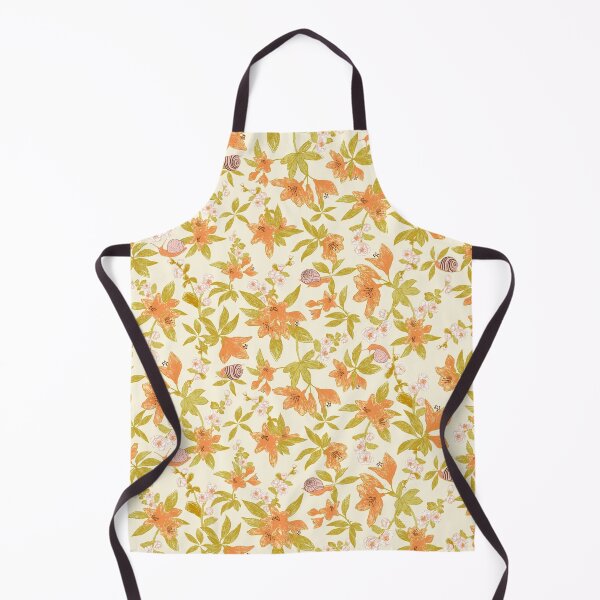 Item preview, Rhododendrons and Japanese Quince Blossoms in yellow green designed and sold by Jean-Pham.
