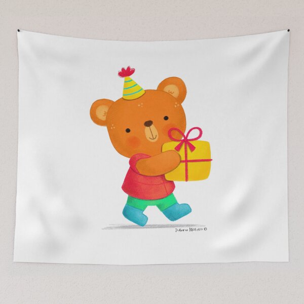Item preview, Birthday Bear designed and sold by julianamotzko.