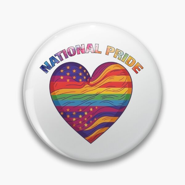 Item preview, National Pride Heart (Style 1) designed and sold by Madraisinface.