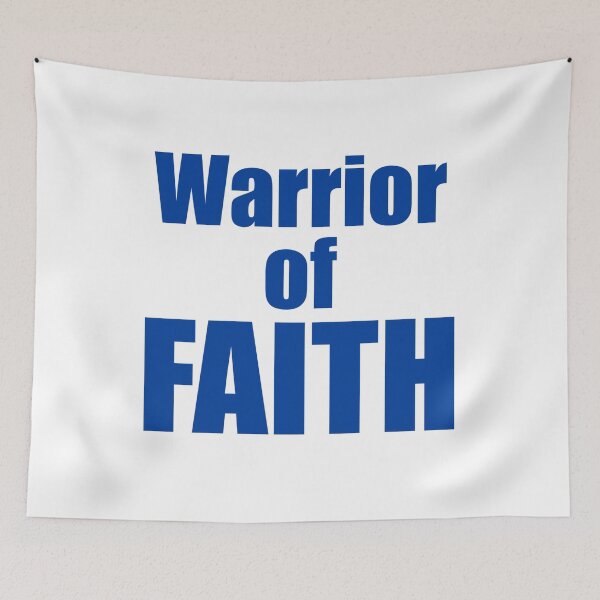 Item preview, Warrior of Faith designed and sold by NewFaithApparel.
