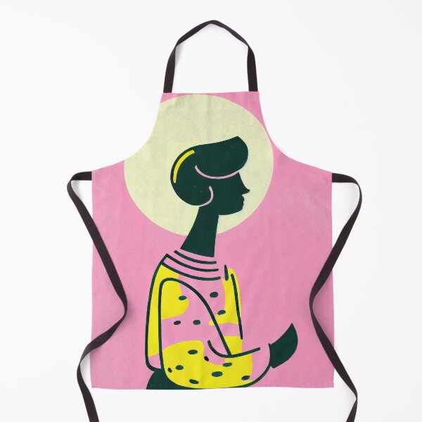 Item preview, Space Girl's Room Retro Poster Art Print designed and sold by PinkNomad.