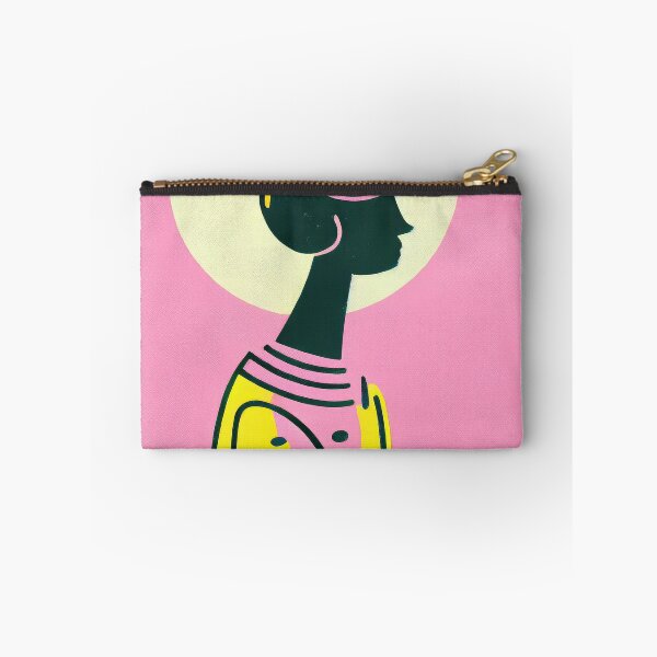 Item preview, Space Girl's Room Retro Poster Art Print designed and sold by PinkNomad.
