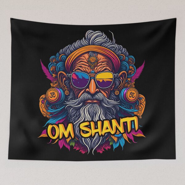 Item preview, Om Shanti designed and sold by ZenStickConcept.