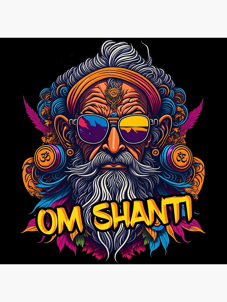 Om Shanti Art Print