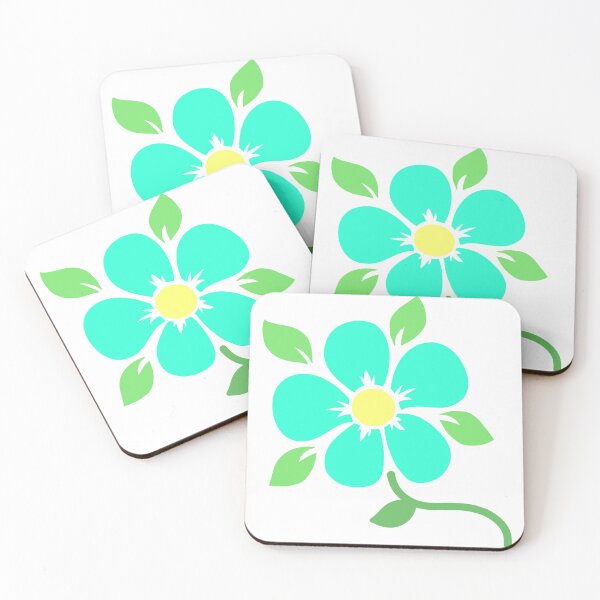 Item preview, Turquoise Flower designed and sold by Azurailes.