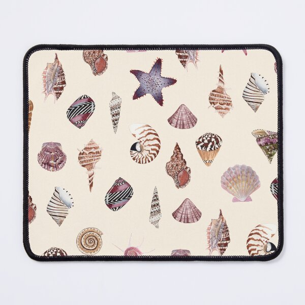 Item preview, SEASHELLS POSTER-beige designed and sold by BEATRIZ ABAITUA.
