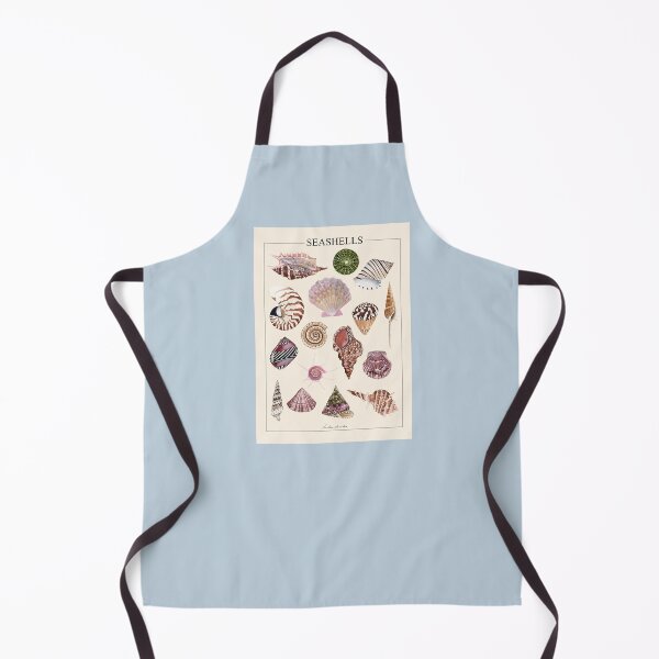 Item preview, SEASHELLS POSTER-beige line designed and sold by BEATRIZ ABAITUA.