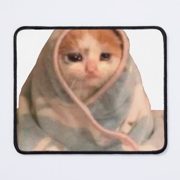 Item preview, Sad Cat Meme designed and sold by SticksTooSlick.