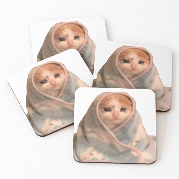Item preview, Sad Cat Meme designed and sold by SticksTooSlick.