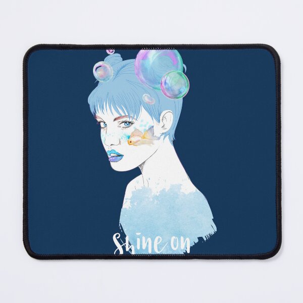 Item preview, Aquatic Beauty: The Young Woman with the Fish Tattoo designed and sold by modernaarte.