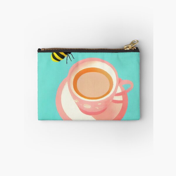 Item preview, Vibrant Teacup Whimsy Retro Poster Kitchens designed and sold by PinkNomad.
