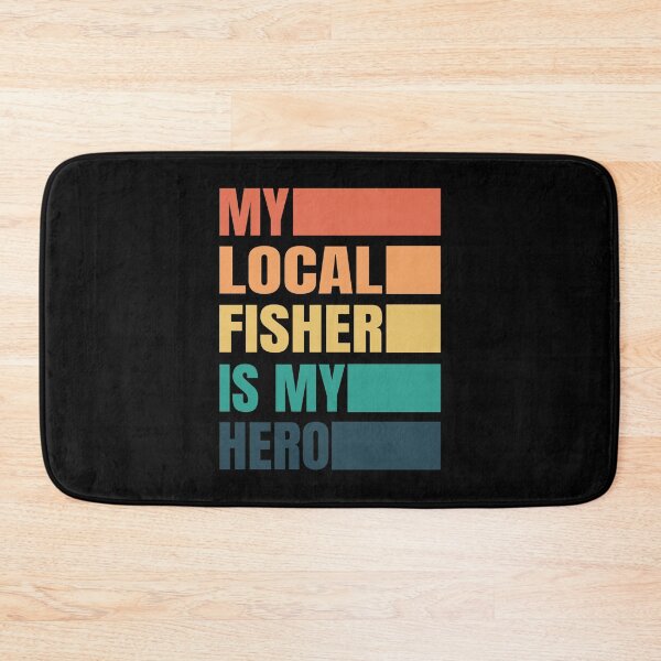 Item preview, My Local Fisher is my Hero designed and sold by BYNDART.