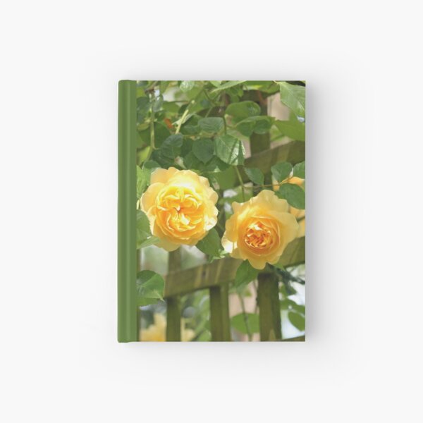 Item preview, Yellow rose trellis designed and sold by LorrieBee.