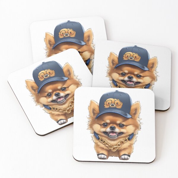 Item preview, pomeranian rapper style designed and sold by HOlaMax.