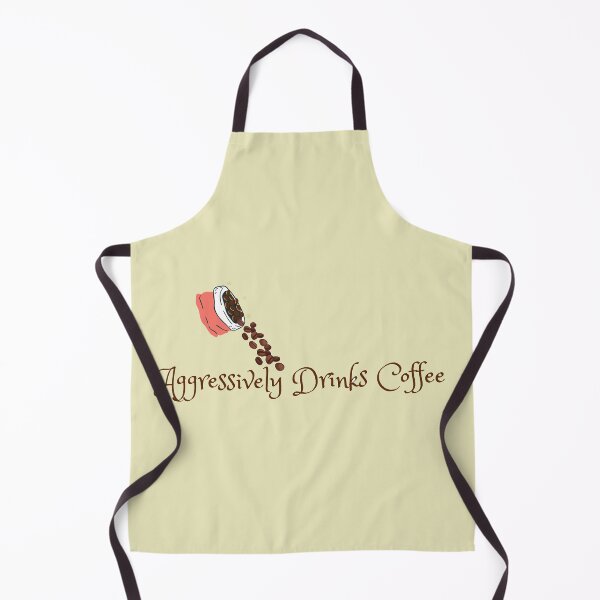 Item preview, aggressively drinks coffee designed and sold by Eman4design.
