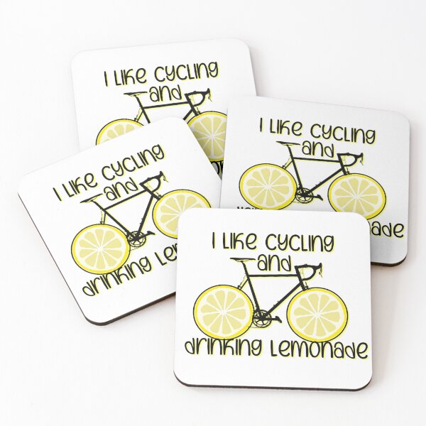 Item preview, I like cycling and drinking lemonade designed and sold by sednalafandy79.