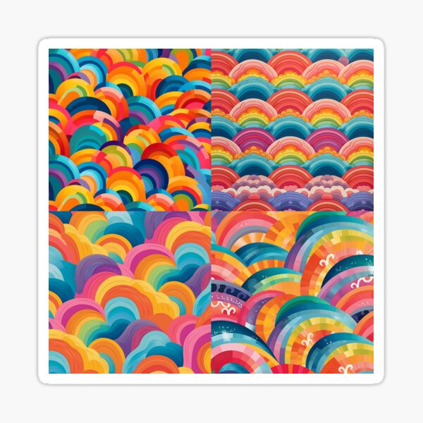 Item preview, Colorful rainbow pride art designed and sold by Earth Nature Creations.
