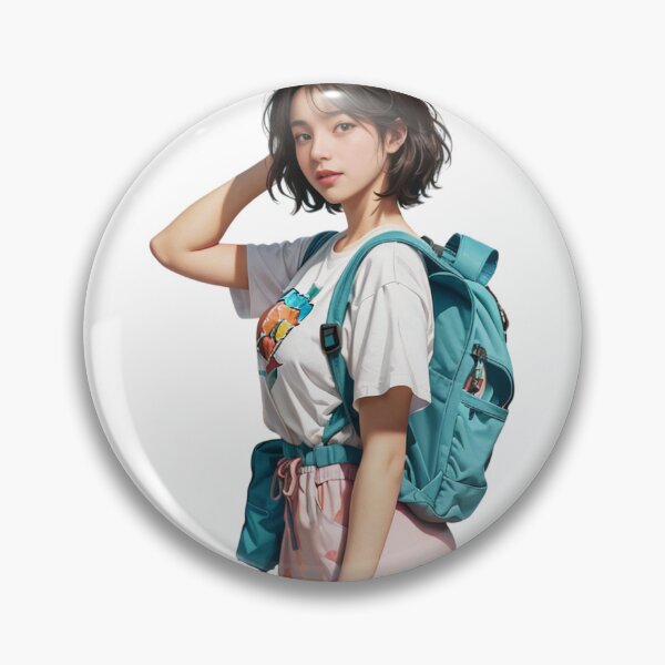 Item preview, tourist girl designed and sold by UndineSea.