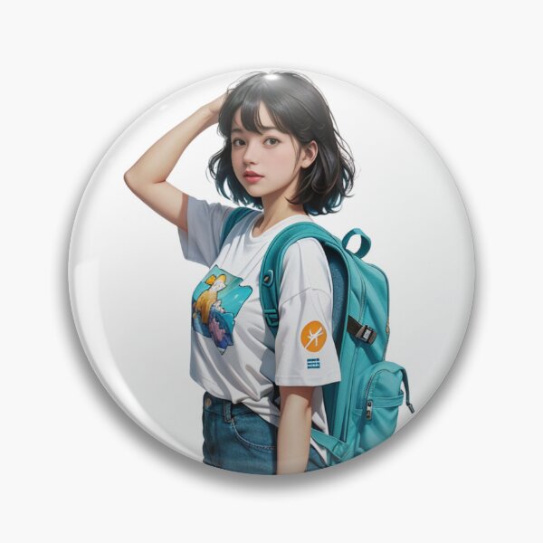 Item preview, tourist girl designed and sold by UndineSea.